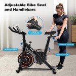 Indoor Spin Exercise Bike for Home Workouts