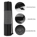 TREMAX Non-Slip Yoga Mat with Carry Strap - Pink