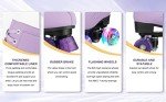 Purple High-Top Roller Skates for Beginners