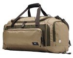 MIER Large Gym Bag with Shoe Compartment - Khaki
