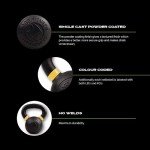 Rage Fitness Color Coded Kettlebells for Strength Training