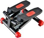 Mini Aerobic Stepper with Resistance Bands and Display