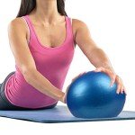 Mini Pilates Ball for Core Fitness and Yoga