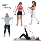 Portable Pilates Reformer Kit with Resistance Tubes