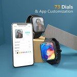 MISIRUN 1.71" Fitness Tracker Smart Watch