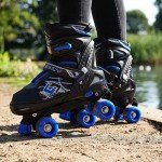 Adjustable 4-Wheel Roller Skates for Kids
