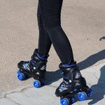 Adjustable 4-Wheel Roller Skates for Kids
