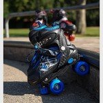 Adjustable 4-Wheel Roller Skates for Kids