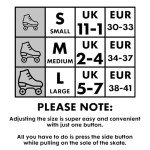 Adjustable 4-Wheel Roller Skates for Kids