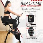 SmartXBike Pro 4-in-1 Folding Indoor Cycling Bike