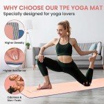 Overmont Extra Thick Eco-Friendly Yoga Mat