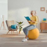 Leitz Active Sitting Ball - Ergonomic Desk Chair Alternative