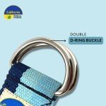 California Wellness Yoga Strap - 10ft Adjustable Belt