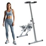 Compact Folding Stair Stepper for Home Workouts