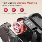 Under Desk Elliptical Machine for Easy Leg Workouts