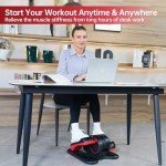 Under Desk Elliptical Machine for Easy Leg Workouts