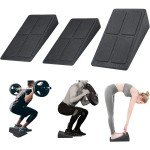 Adjustable Non-Slip Squat Wedge & Calf Stretcher