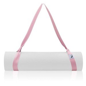 Adjustable Pink Yoga Mat Carrier Sling