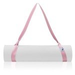 Adjustable Pink Yoga Mat Carrier Sling