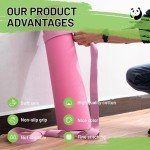 Adjustable Pink Yoga Mat Carrier Sling