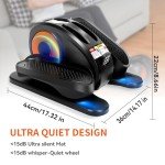 Chiidou Under Desk Elliptical with Remote Control