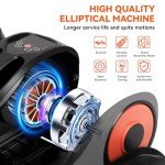 Chiidou Under Desk Elliptical with Remote Control