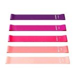5-Pack Resistance Bands for Versatile Home Workouts