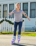 Adjustable Inline Skates for Kids with LED Lights
