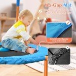 ATIVAFIT Mini Trampoline for Toddlers with Handle