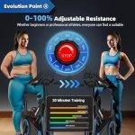 CHAOKE Indoor Cycling Bike – Ultra-Quiet & Adjustable