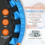 ATIVAFIT Mini Trampoline for Toddlers with Handle