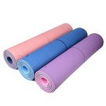 YOGATI Thick Non-Slip Yoga Mat with Alignment Lines