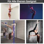 Adjustable 45mm Dance Pole for Home Fitness