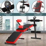 Adjustable Sit Up Bench for Home Workouts