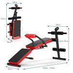 Adjustable Sit Up Bench for Home Workouts