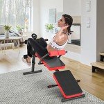 Adjustable Sit Up Bench for Home Workouts