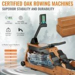 Water Rowing Machine for Home Gym Fitness