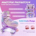 Adjustable Light-Up Roller Skates for Kids