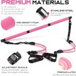 Multifunctional Pilates Bar Kit with Resistance Bands