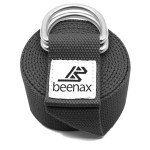 Extra Long Adjustable Yoga Strap with D-Ring