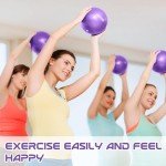 25cm Pilates Mini Ball for Home Workouts