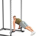 Multi-Grip Dip Bars for Power Racks - 2 Pack