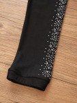 Girls' Figure Skating and Gymnastics Workout Pants