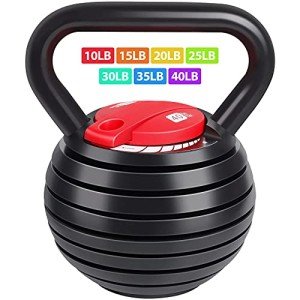 Adjustable Cast Iron Kettlebell Set for Home Fitness