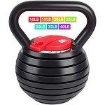 Adjustable Cast Iron Kettlebell Set for Home Fitness