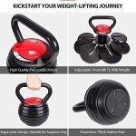 Adjustable Cast Iron Kettlebell Set for Home Fitness