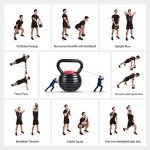 Adjustable Cast Iron Kettlebell Set for Home Fitness