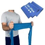 Medium Blue Resistance Band for Home Workouts