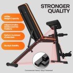 Multi-Functional Adjustable Weight Bench for Home Workouts