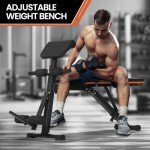 Multi-Functional Adjustable Weight Bench for Home Workouts